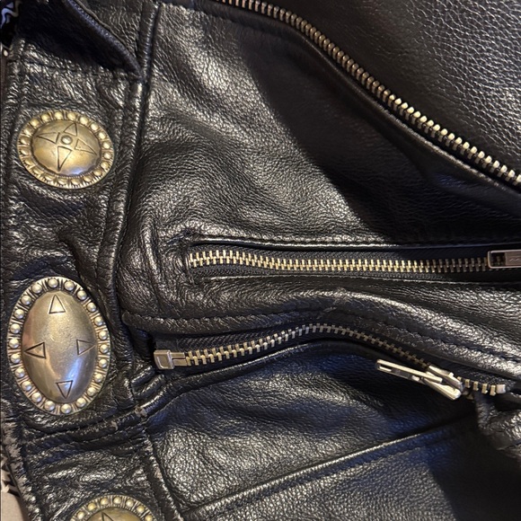 Vintage Harley Davidson Leather Motorcycle Jacket - Picture 13 of 13